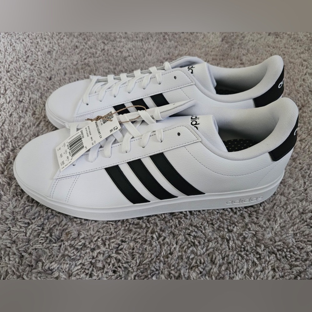 Adidas Grand Court 2.0 White Sneakers. - Picture 3 of 6